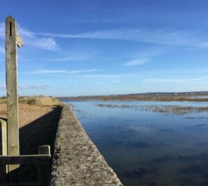 The Sea Wall Walk Lymington